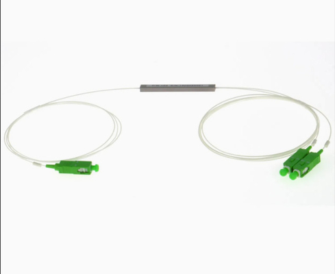 1X2 900um Mini tubo di acciaio Fibra ottica PLC Splitter Modulo Alta affidabilità e stabilità
