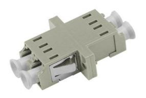 125 μm di diametro di fibra APC LC Adapter con tipo di lucidatura
