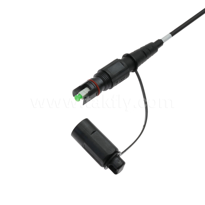 Impermeabile 1X4 Mini Supertap Tipo di chiusura del terminale Splitter PLC a fibra ottica con connettori compatibili Supertap Female Optitap