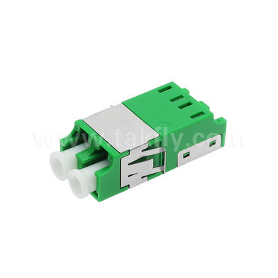 LC Duplex Fiber Optic Adapter a prova di polvere impermeabile con bassa perdita di inserimento