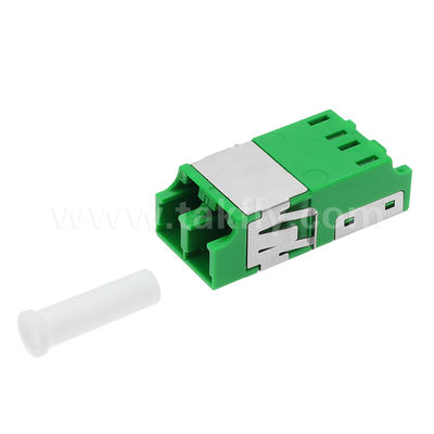 LC Duplex Fiber Optic Adapter a prova di polvere impermeabile con bassa perdita di inserimento