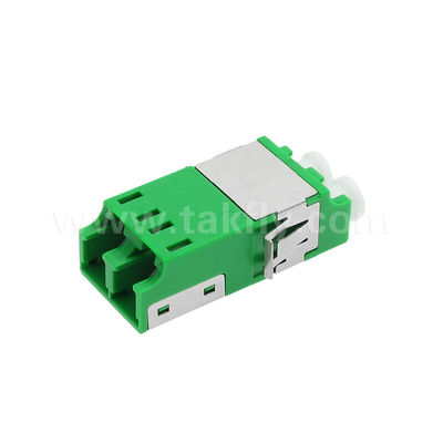 LC Duplex Fiber Optic Adapter a prova di polvere impermeabile con bassa perdita di inserimento