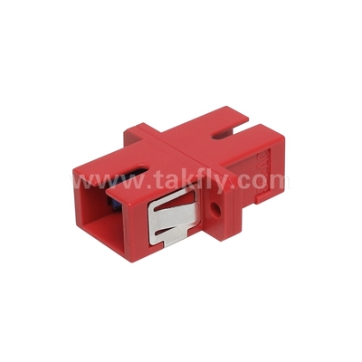 SC Simplex Fibra Ottica Adapter Multimode APC UPC Basso Perdito