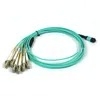 24 Cable MPO-LC OM4 per i data center 40G QSFP
