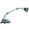 MTP-LC Fibra ottica patch cord Plenum Jumper Cable LSZH