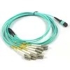 OM3 SC Fibra ottica Pigtail Multimode Duplex PVC Sheath