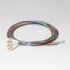 OM3 SC Fibra ottica Pigtail Multimode Duplex PVC Sheath