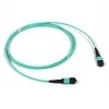 12 Core OM3 MPO to LC Fanout Fiber Optic Cable LSZH CPR Certificato