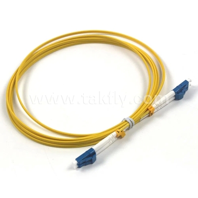 SC-SC Single Mode Duplex Fiber Optic Patch Cable 0,9 mm-3,0 mm
