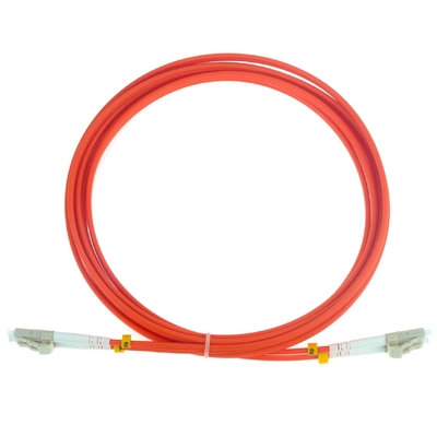 Cavo patch in fibra duplex LC OM3 0.9mm-3.0mm PVC/LSZH