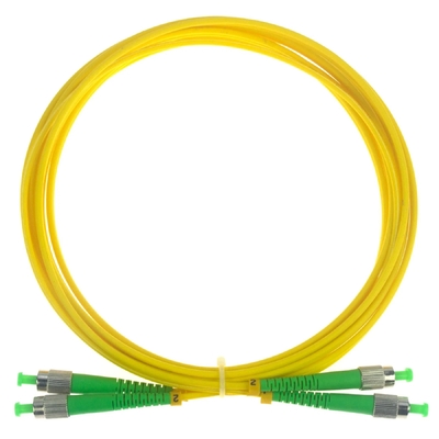 SC/LC/ST/FC Cordone di patch in fibra ottica 100N Resistenza alla trazione PVC/LSZH