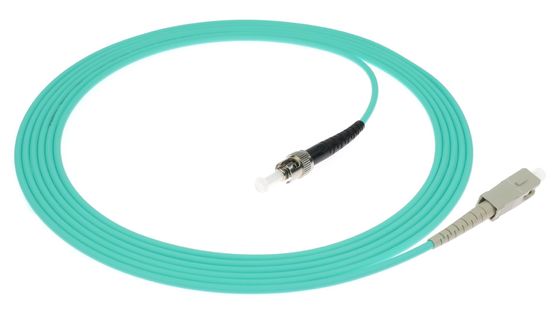 ST-ST cordone di patch in fibra ottica semplice PVC/LSZH/TPU UPC e APC
