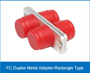 FC Duplex Metal Adapter-Rectangle Tipo APC Verde SM/MM Basso IL