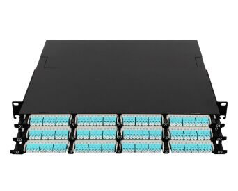 Pannello patch MPO ad altissima densità da 144 core