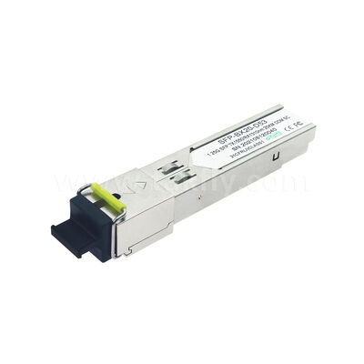Modulo ricetrasmettitore ottico SFP 1.25Gbps 20KM SC Bidirezionale per Data Center FTTH FTTX