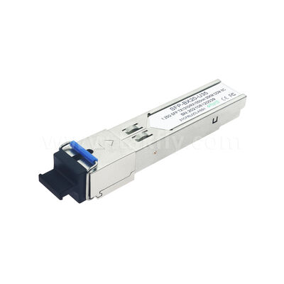 Modulo ricetrasmettitore ottico SFP 1.25Gbps 20KM SC Bidirezionale per Data Center FTTH FTTX
