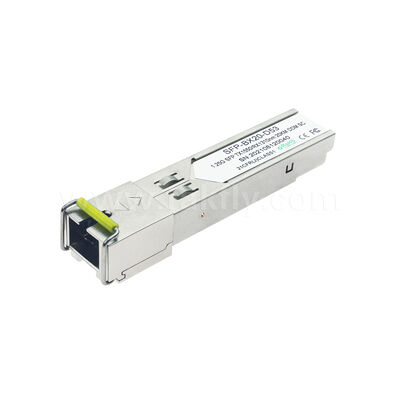 Modulo ricetrasmettitore ottico SFP 1.25Gbps 20KM SC Bidirezionale per Data Center FTTH FTTX