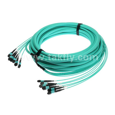 72 fibre 6x12F MPO MTP - 6x12F MPO MTP Maschio Femmina MM Multimode OM3 OM4 Patchcord in fibra ottica / Cavo patch in fibra ottica / Cavo breakout ottico / Cavo trunk in fibra ottica / Cavo fanout in fibra ottica