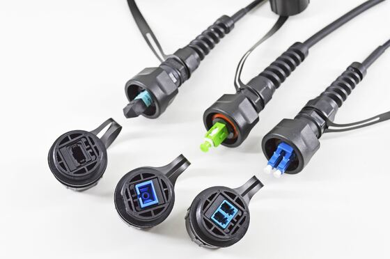 ODVA MPO MTP impermeabile Maschio Femminile a LC SC FC ST SM MM OM3 OM4 OM5 Cavo di rottura in fibra ottica Fibra ottica Patchcord/Fibra ottica Patch Cable/Fibra ottica Trunk Cable/Fibra ottica Fanout Cable