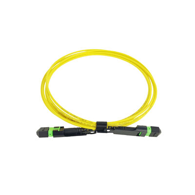Elite Low IL MPO MTP Fiber Connector con Pull Tab Fiber Optical Breakout Cable Fiber Optic Patchcord/Fiber Optical Patch Cable/Fiber Optical Trunk Cable/Fiber Optic Fanout Cable per alta densità