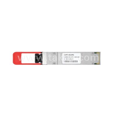 Modulo di trasmettitore ottico QSFP+ 40Gbps CWDM 40KM per data center FTTH FTTX