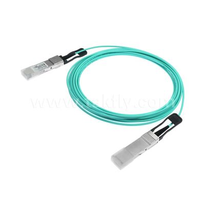 Cavi ottici attivi AOC Fibra da 40G QSFP+ a 40G QSFP+ per data center FTTH FTTX