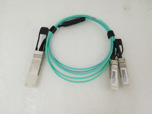 Cavi Ottici Attivi in Fibra AOC 40G QSFP+ 2x10 SFP+ per Data Center