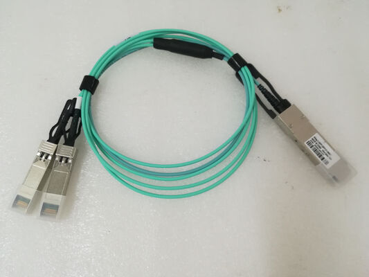 Cavi Ottici Attivi in Fibra AOC 40G QSFP+ 2x10 SFP+ per Data Center