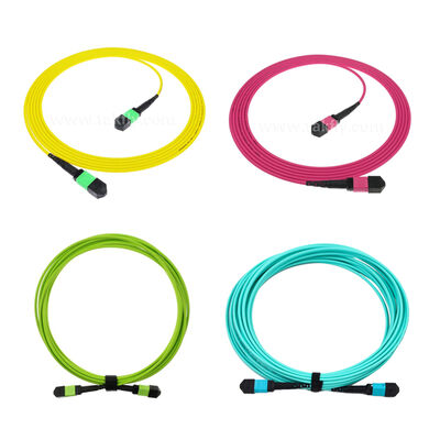 Cavo in Fibra Ottica MPO/MTP Patchcord Monomodale Multimodale LSZH 8f/12f/24f per Data Center FTTX