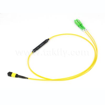Fibra ottica MPO-CS Breakout Fibra ottica Patch Cord per Data Center
