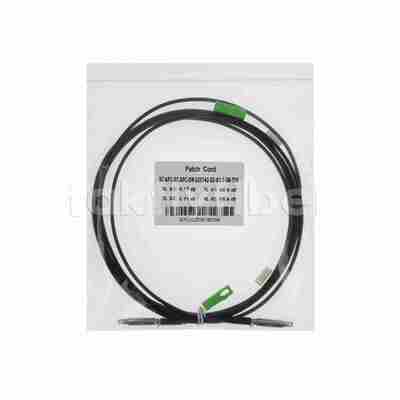 Connettore bullet SC preconnettorizzato estraibile attraverso parete FTTH Cavo patch in fibra ottica