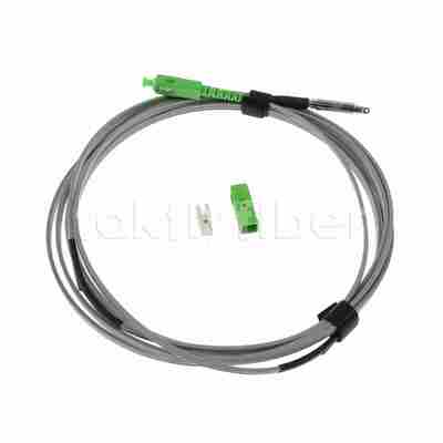 FTTH FTTX Pullable Bullet SC/APC Fiber Optic Patchcord with LSZH Jacket and G657A2 Fiber