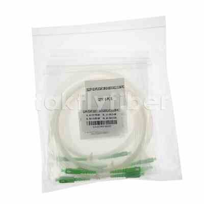 Cavo patch trasparente da SCAPC a SCAPC Cavo patch in fibra ottica invisibile in PVC G657A2