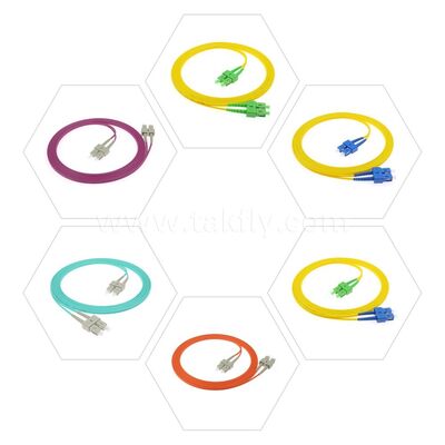Fibra ottica Patchcord OEM LC/Sc/FC/St Uni-modo/Multimodo Upc/APC Simplex/Duplex Jumper