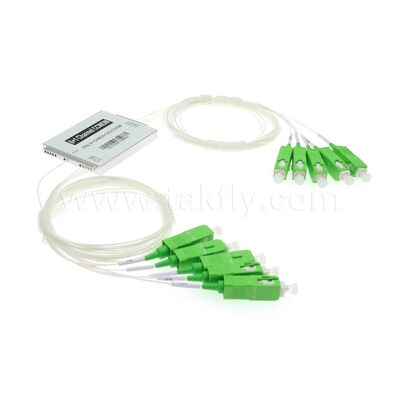 CCWDM 8+1 Canale Compatto Multiplexer per divisione a lunghezza d'onda grossolana G657A1 Fibra ottica per data center FTTX
