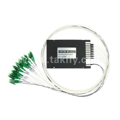 CWDM 8+1 Canale MUX & DEMUX ABS Modulo Fibra ottica per Data Center FTTX