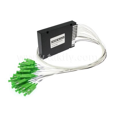 CWDM 8+1 Canale MUX & DEMUX ABS Modulo Fibra ottica per Data Center FTTX