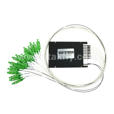 CWDM 8+1 Canale MUX & DEMUX ABS Modulo Fibra ottica per Data Center FTTX