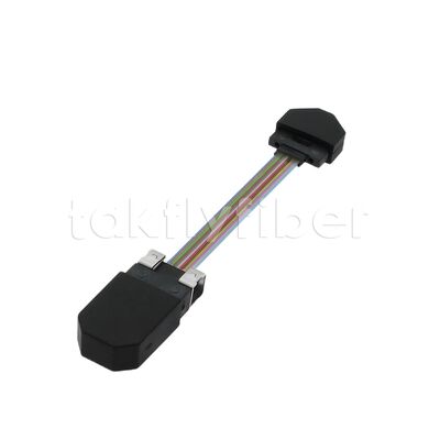 Low Loss MT-MT Fiber Optic Patch Cord with Ribbon Type Design for QSFP28 and Other Parallel Optical Modules