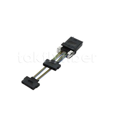 MT-2 Mini MT Patchcord with Low Insertion Loss and Precision Length Tolerance for QSFP Modules