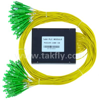 Splitter PLC in Fibra Ottica con box ABS 1xN SC APC/UPC per Data Center Telecom Fttx