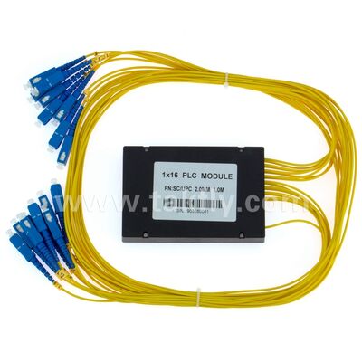 Splitter PLC in Fibra Ottica con box ABS 1xN SC APC/UPC per Data Center Telecom Fttx