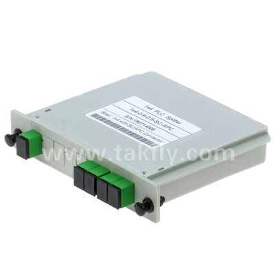 Fibra ottica PLC Splitter LGX Singlemode G657A SC APC/UPC per Data Center Telecom FTTx
