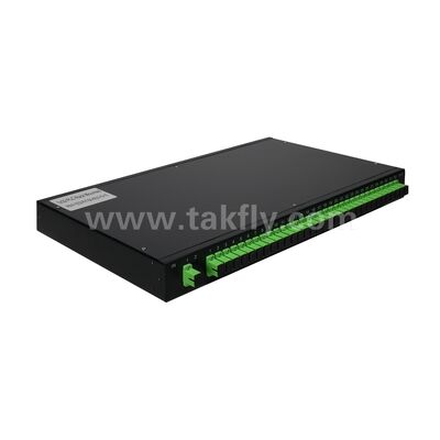 Fibra ottica SC APC/UPC monomodale G657A con supporto per rack splitter PLC per telecomunicazioni FTTx di data center