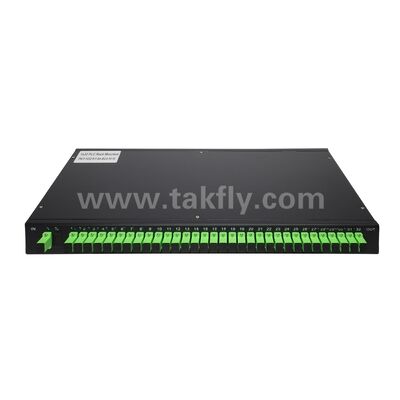 Fibra ottica SC APC/UPC monomodale G657A con supporto per rack splitter PLC per telecomunicazioni FTTx di data center