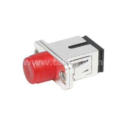FC-SC Coupler Simplex Metal Hybrid Adapter Female/Female Fibra ottica per Data Center Telecom FTTX