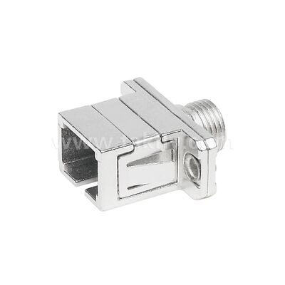 FC-SC Coupler Simplex Metal Hybrid Adapter Female/Female Fibra ottica per Data Center Telecom FTTX