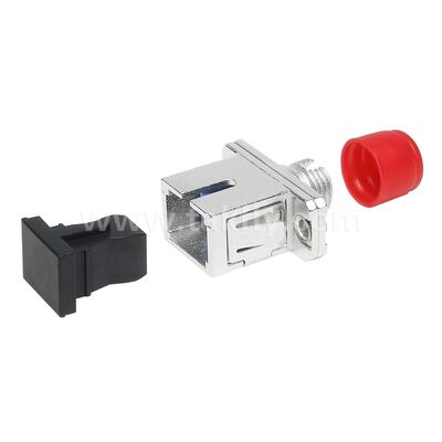 FC-SC Coupler Simplex Metal Hybrid Adapter Female/Female Fibra ottica per Data Center Telecom FTTX