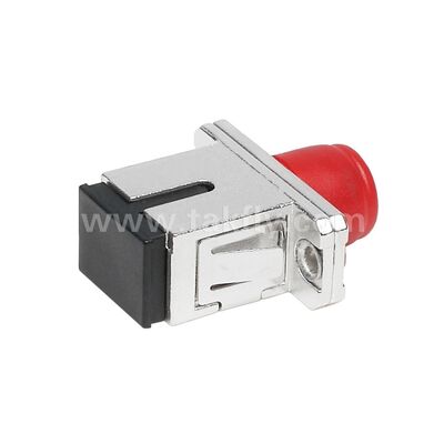 FC-SC Coupler Simplex Metal Hybrid Adapter Female/Female Fibra ottica per Data Center Telecom FTTX