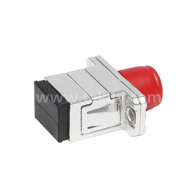 FC-SC Coupler Simplex Metal Hybrid Adapter Female/Female Fibra ottica per Data Center Telecom FTTX